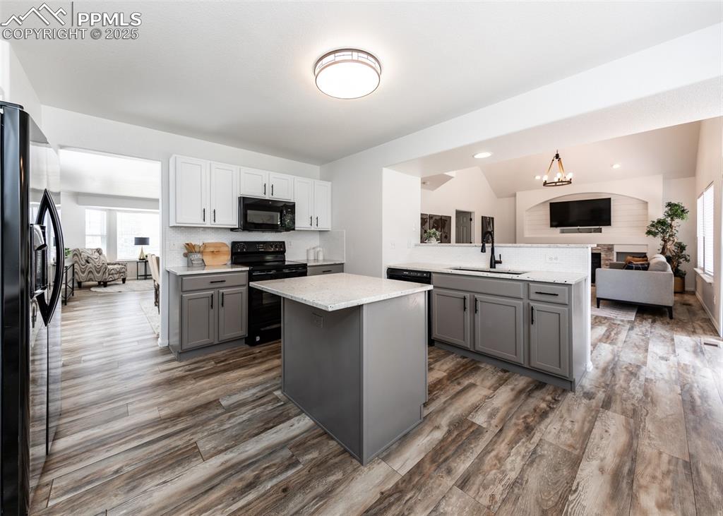 508 Fox Run Circle Colorado Springs, CO 80921 - Photo 10 of 50 a kitchen with a sink cabinets and stainless steel appliances