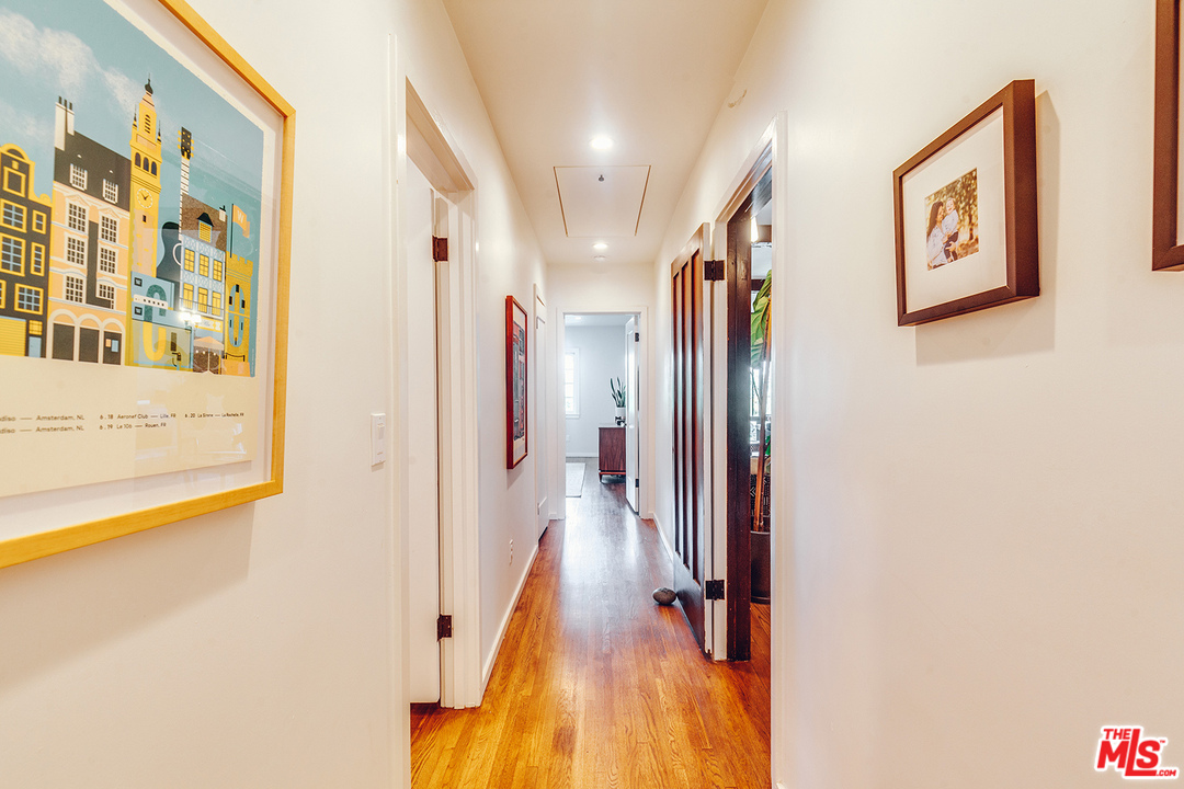 1341 Edgecliffe Drive Los Angeles, CA 90026 - Photo 26 of 51 a view of a hallway with interior of the house