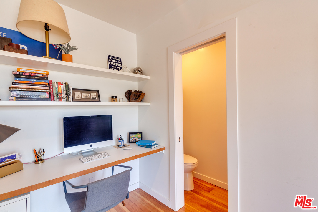 1341 Edgecliffe Drive Los Angeles, CA 90026 - Photo 34 of 51 a room with a workspace and a window