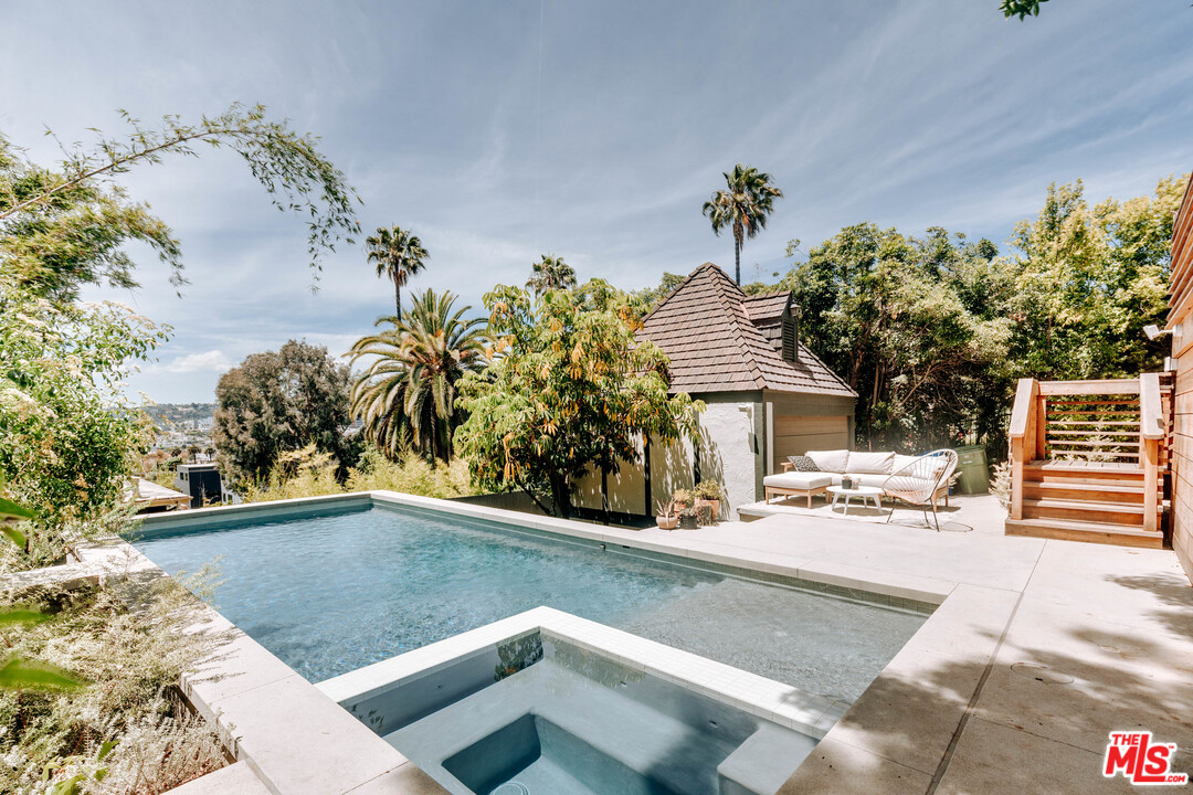 1341 Edgecliffe Drive Los Angeles, CA 90026 - Photo 40 of 51 a view of a house with a street