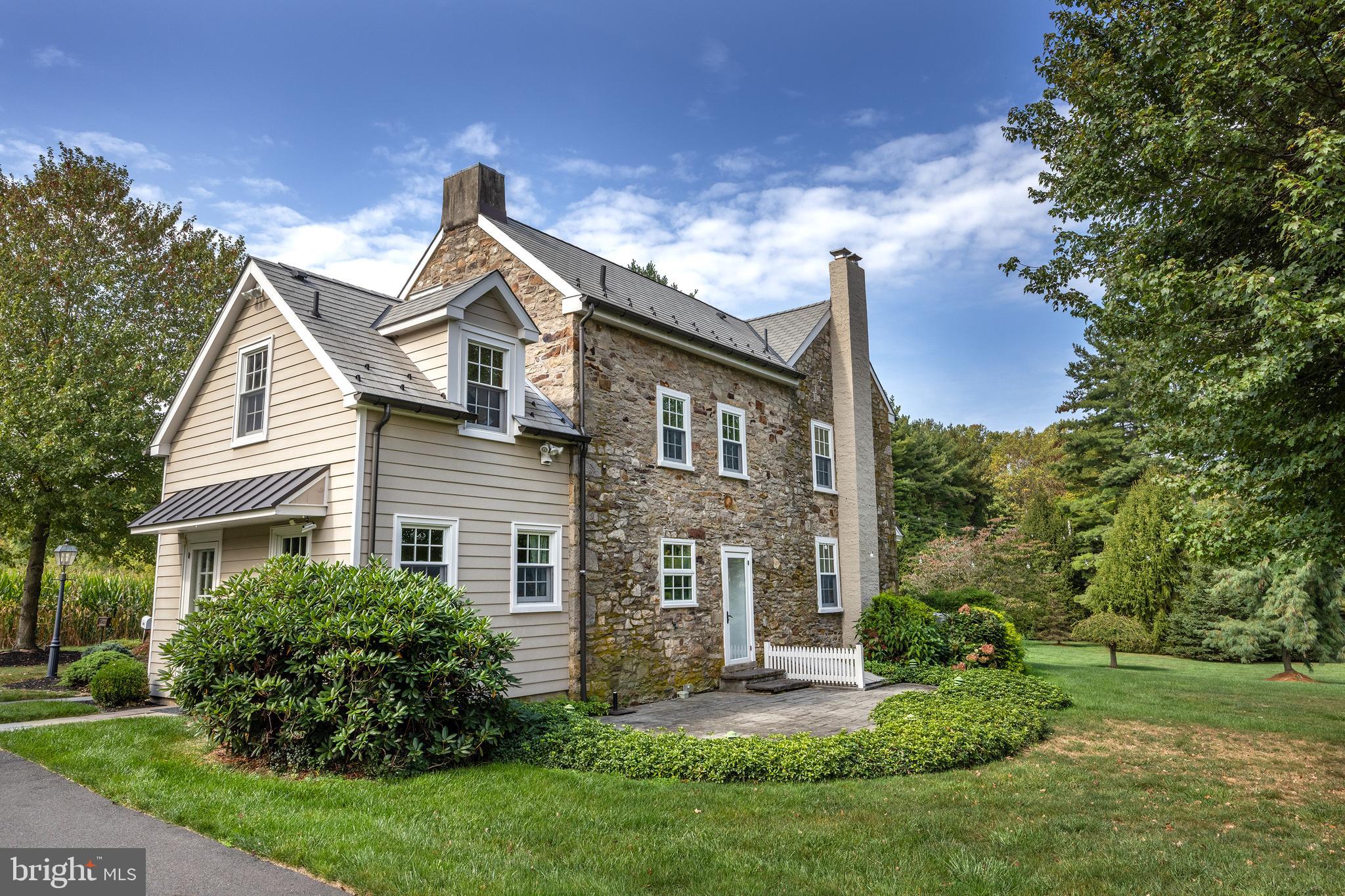 4001 Street Road Doylestown, PA 18902 - Photo 25 of 38 front view of house with a yard