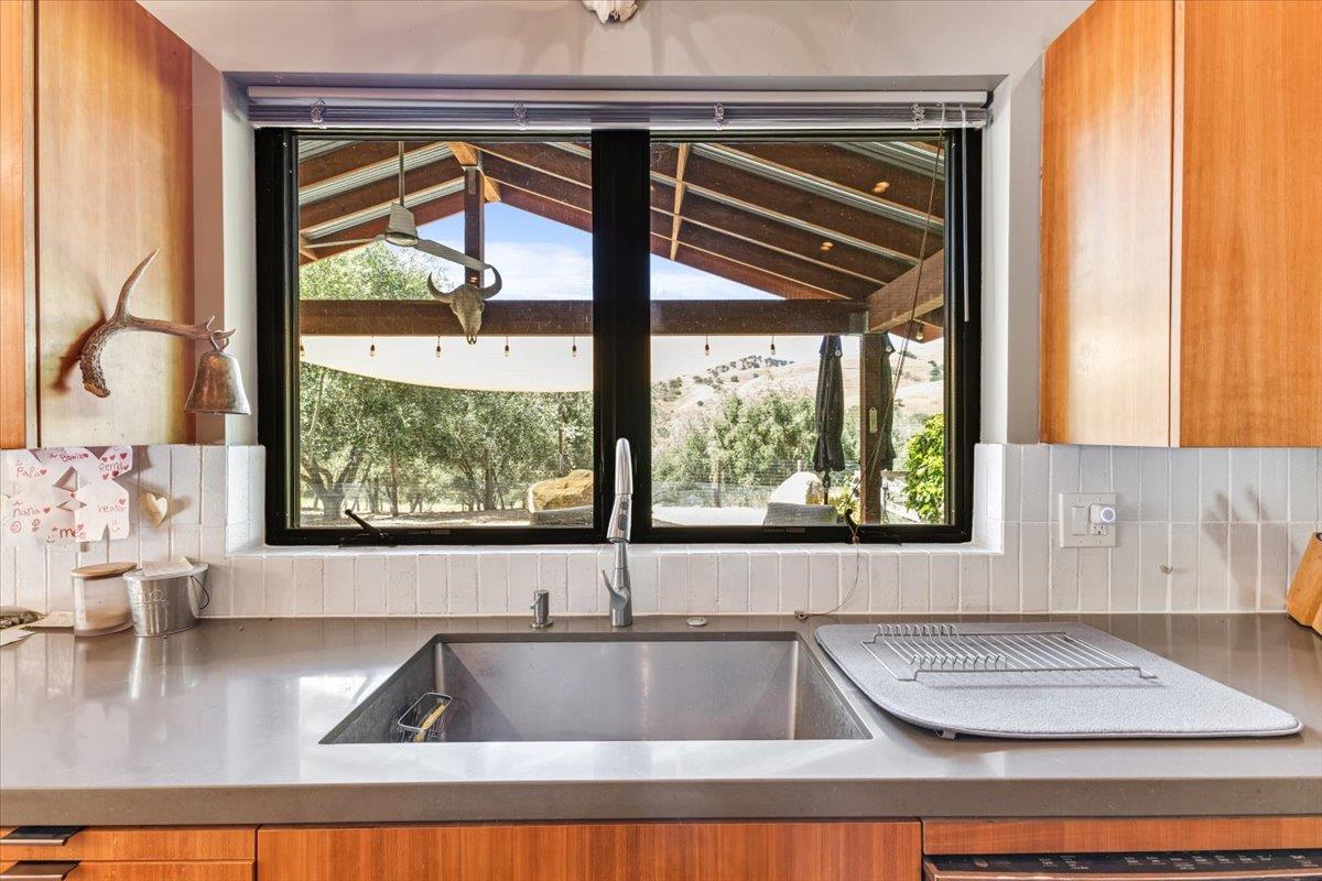 2727 Thomas Road Hollister, CA 95023 - Photo 48 of 83 a view of kitchen with a sink and a window