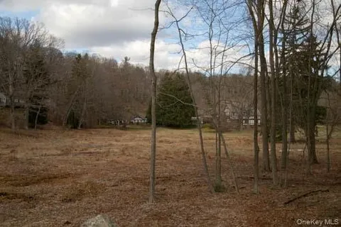 an aerial view of a swimming pool