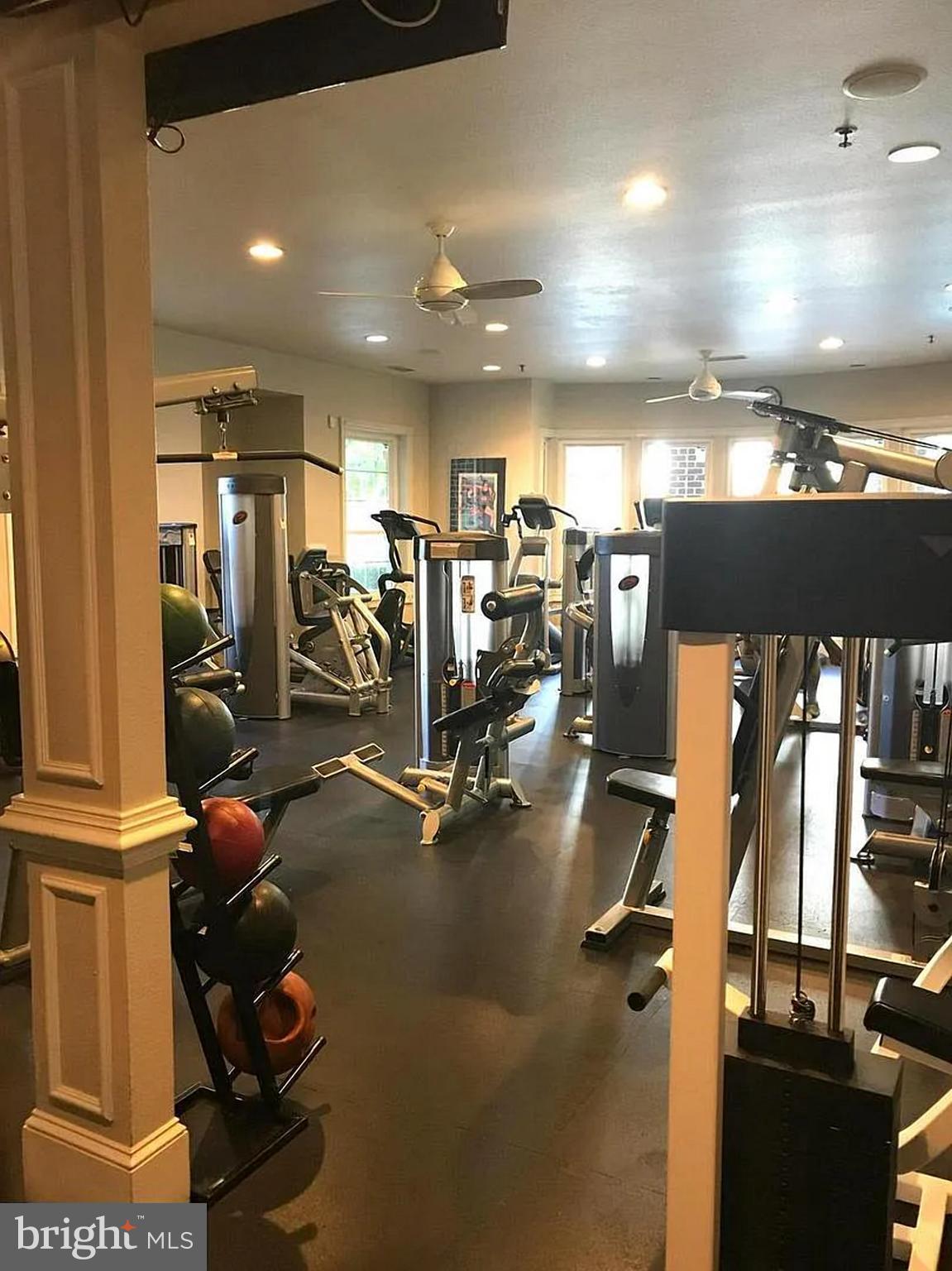 1580 Spring Gate Dr., Unit 4314 McLean, VA 22102 - Photo 30 of 36 a view of a room with gym equipment