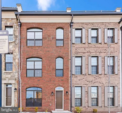front view of a building with a lot of windows