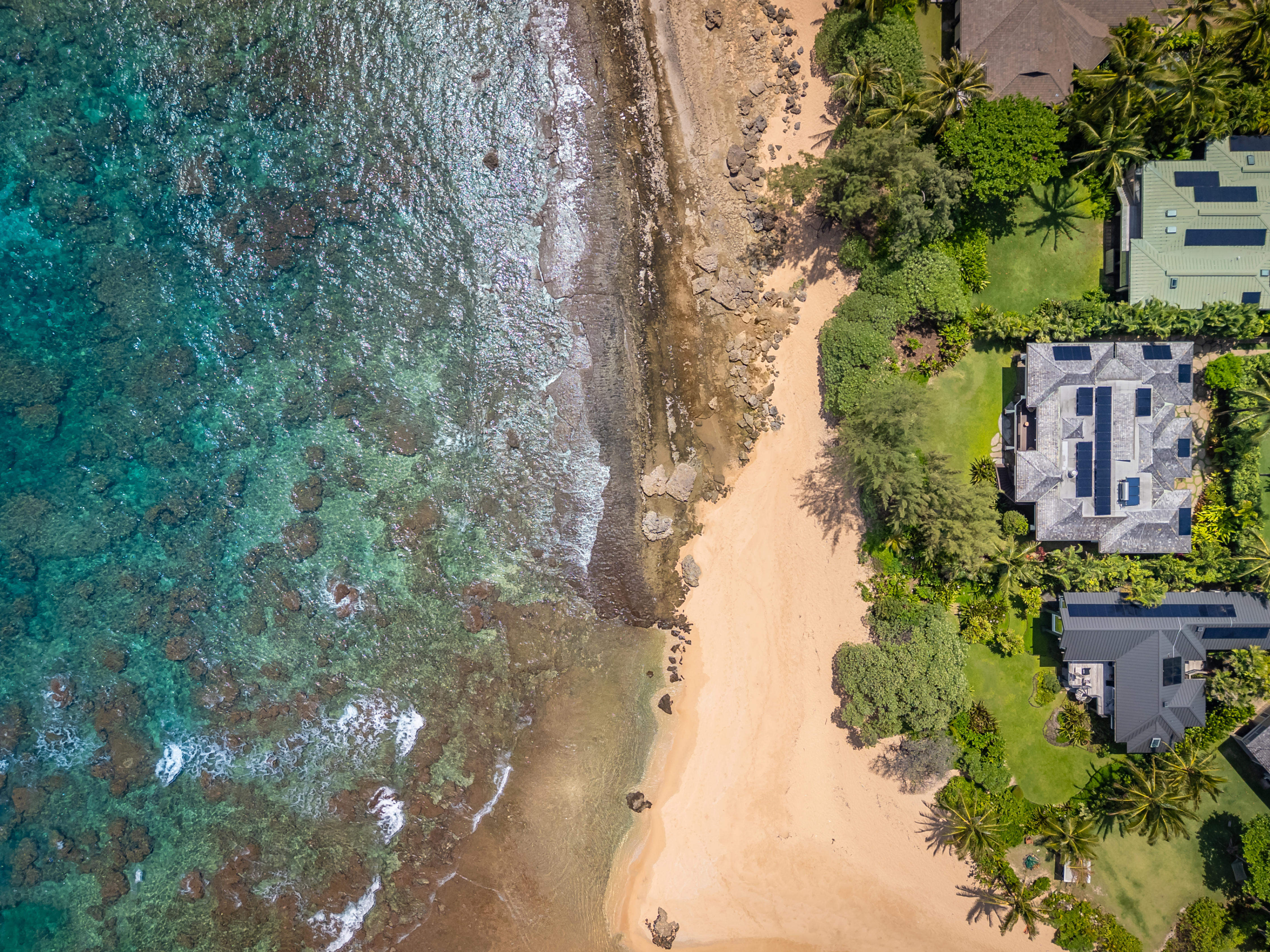 7336 Alealea Road Hanalei, HI 96714 - Photo 30 of 30 an aerial view of residential houses with outdoor space