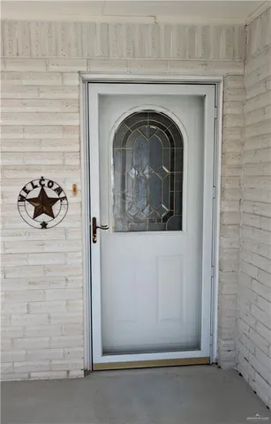 a close view of a fireplace