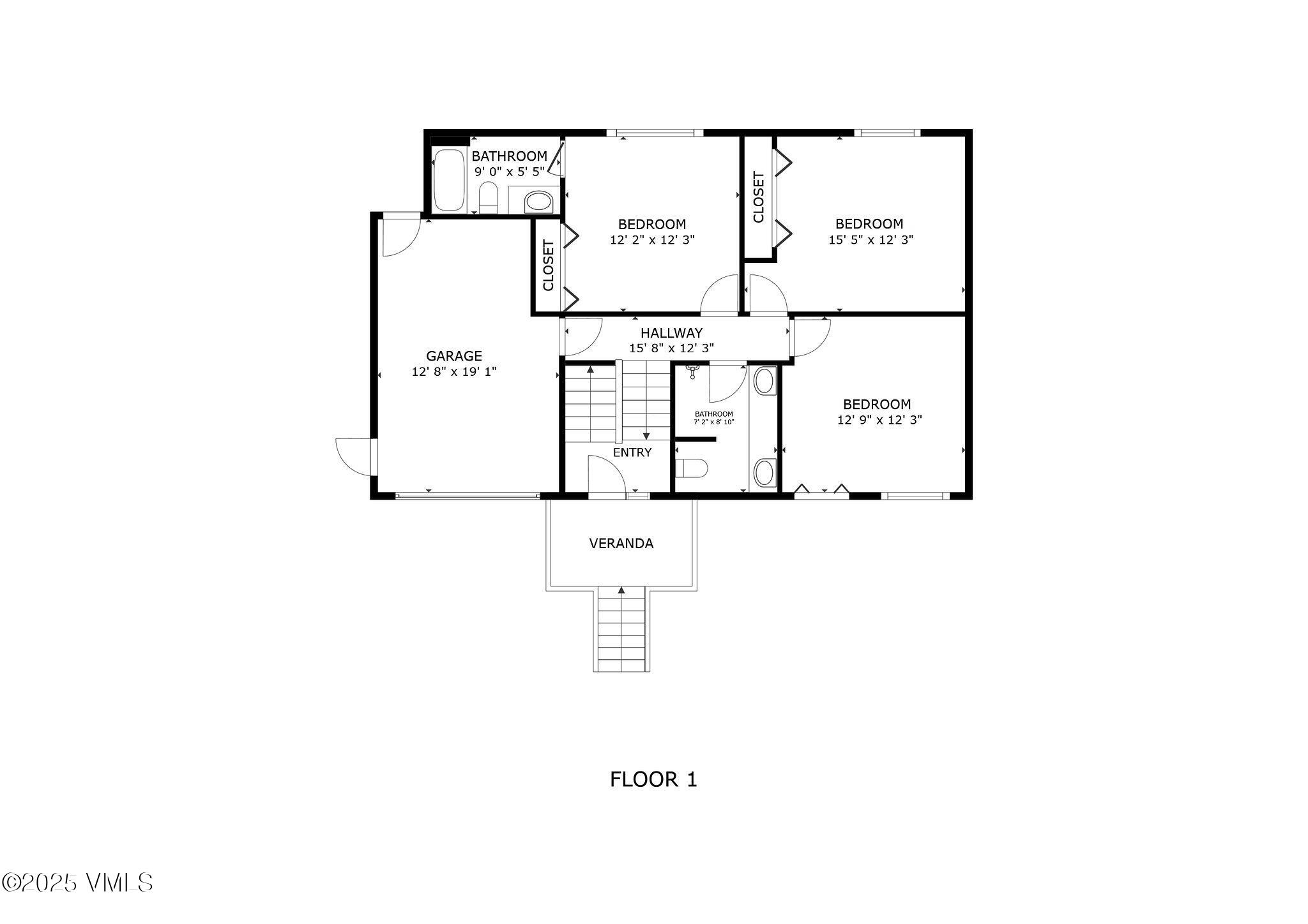 4515 Big Horn Road, Unit H Vail, CO 81657 - Photo 26 of 28 2505_4515_bighorn_rd_floorplan_1