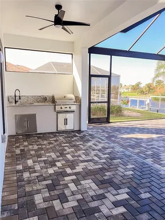 a close view of a sink