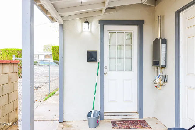 a view of an entryway