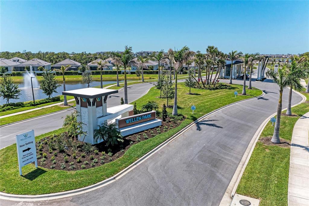 17341 Sandpearl Road Venice, FL 34293 - Photo 75 of 95 a view of a swimming pool with a patio and a garden