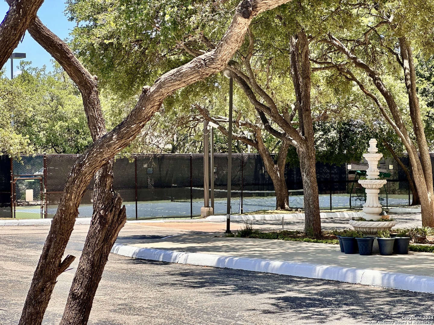 7701 Wurzbach Road, Unit 2301 San Antonio, TX 78229 - Photo 34 of 36 a view of a yard with tree s