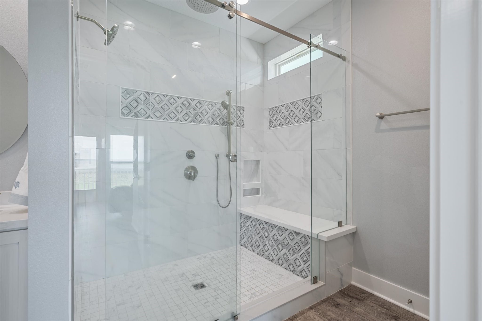 3701 Biscayne Beach Road Port Bolivar, TX 77650 - Photo 40 of 50 a bathroom with a shower