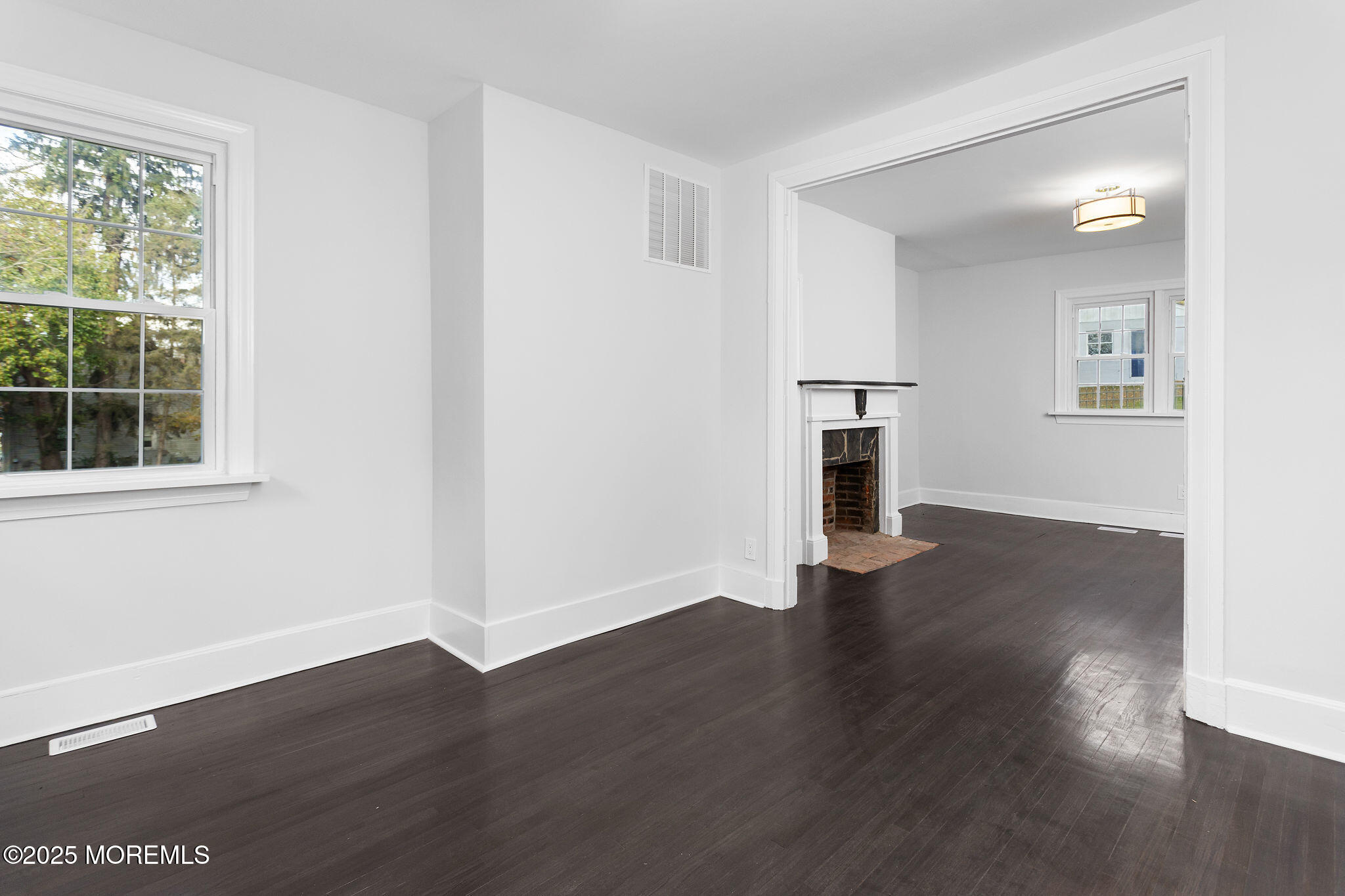 36 Chest-Georgetown Road Columbus, NJ 08022 - Photo 12 of 56 a view of a kitchen with wooden floor and a window