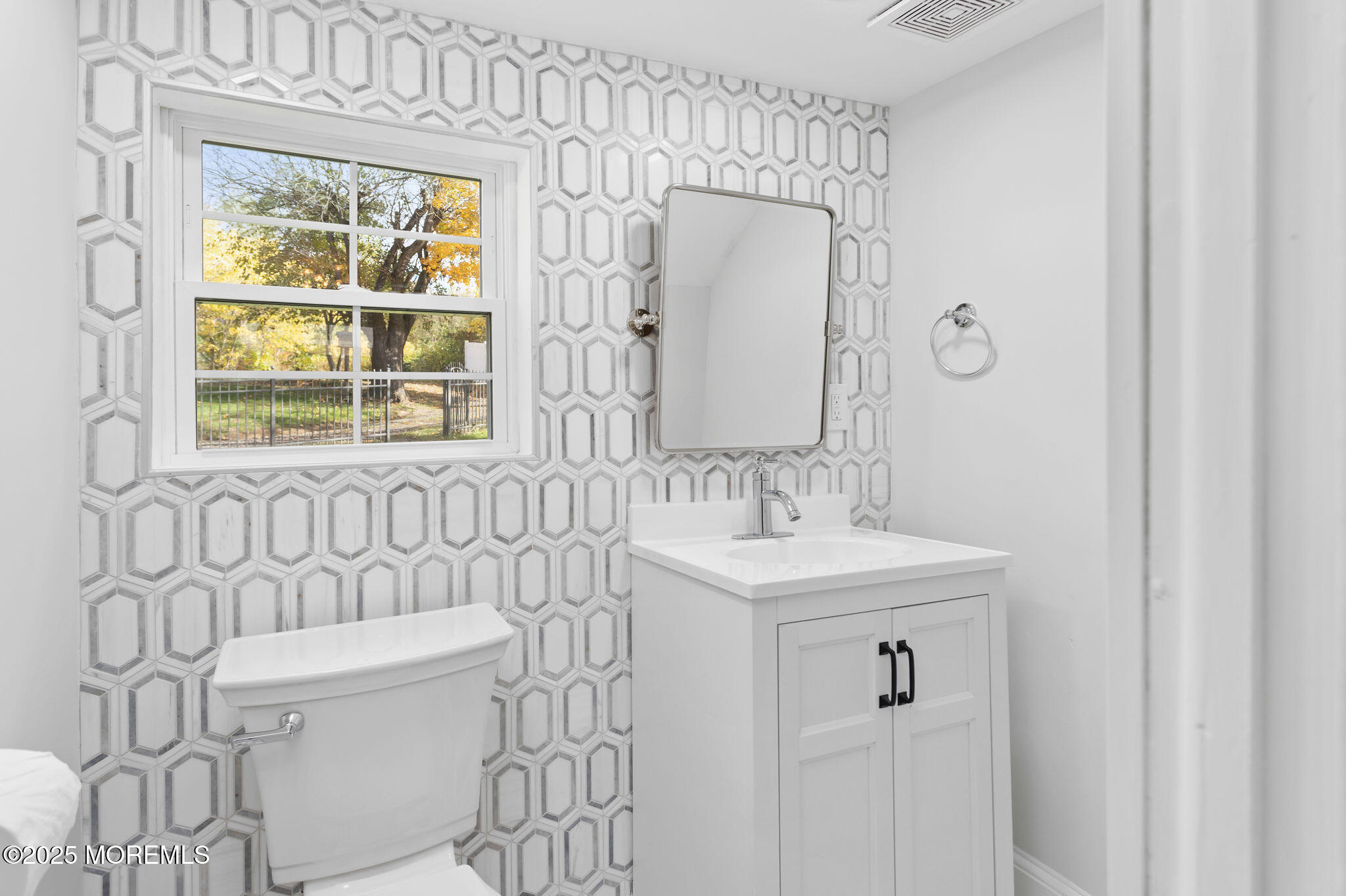36 Chest-Georgetown Road Columbus, NJ 08022 - Photo 15 of 56 a bathroom with a sink a toilet and a mirror