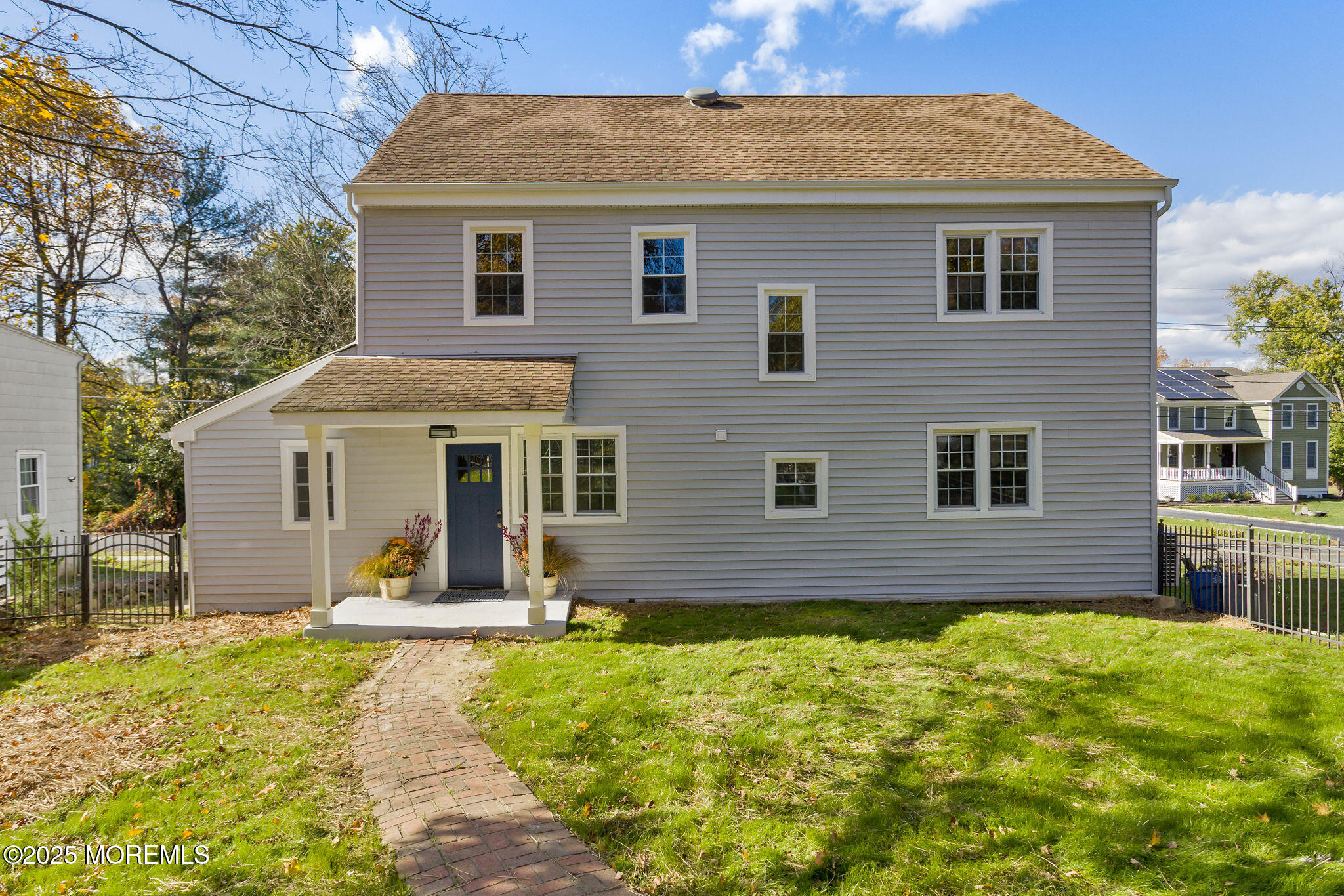 36 Chest-Georgetown Road Columbus, NJ 08022 - Photo 48 of 56 a front view of house with yard