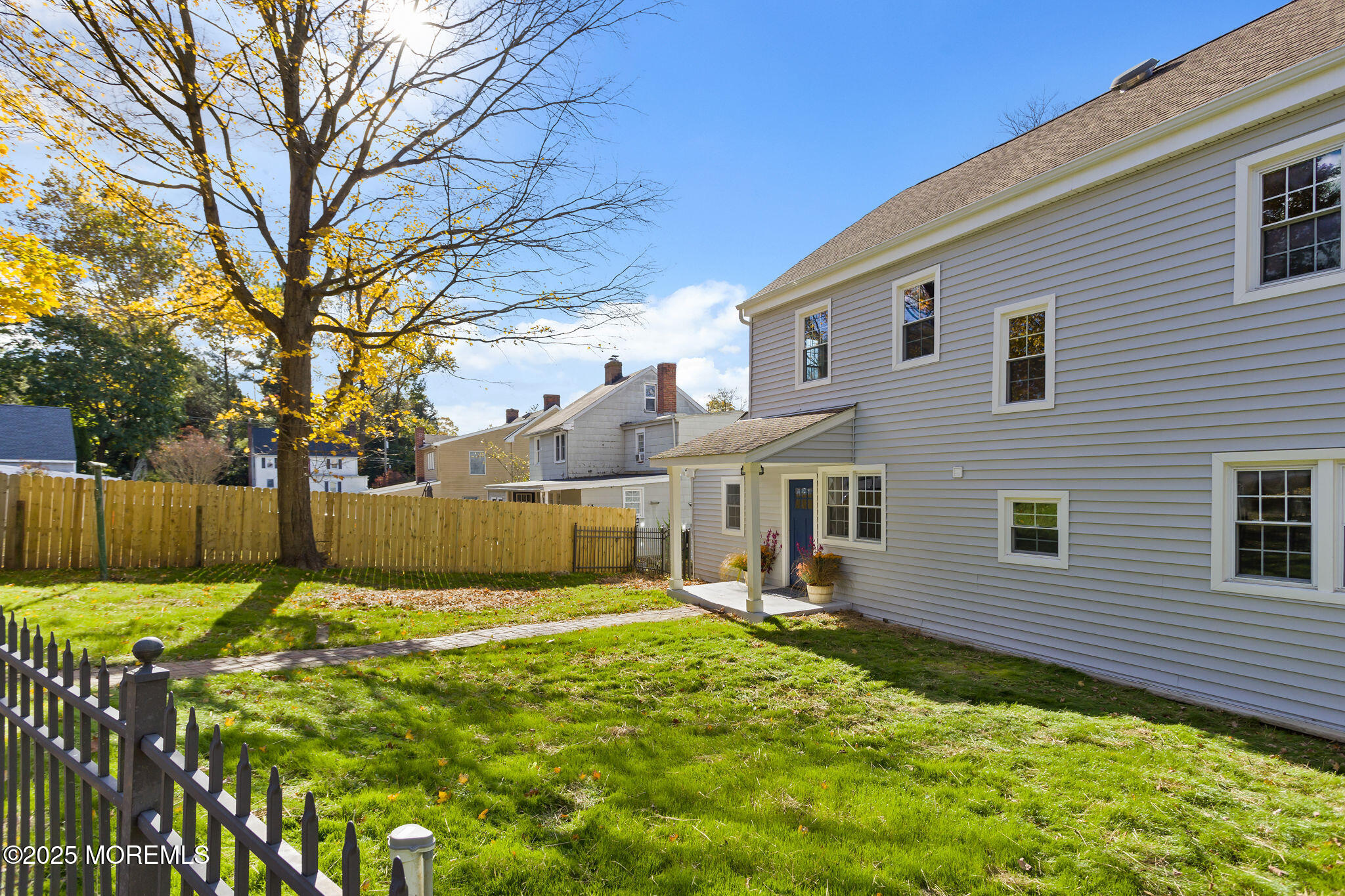 36 Chest-Georgetown Road Columbus, NJ 08022 - Photo 51 of 56 a view of a backyard with a house