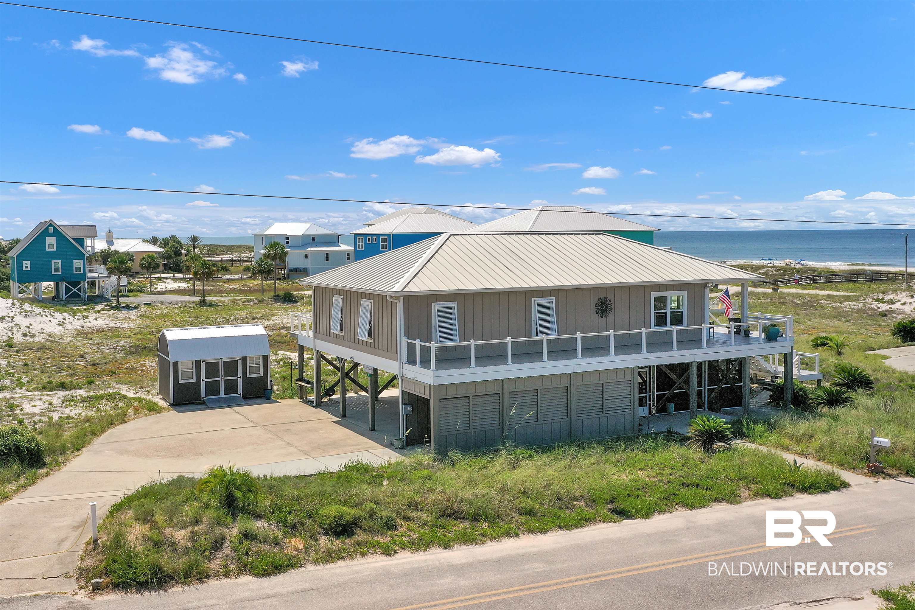 418 Veterans Road Gulf Shores, AL 36542 - Photo 3 of 51 Front Of Structure
