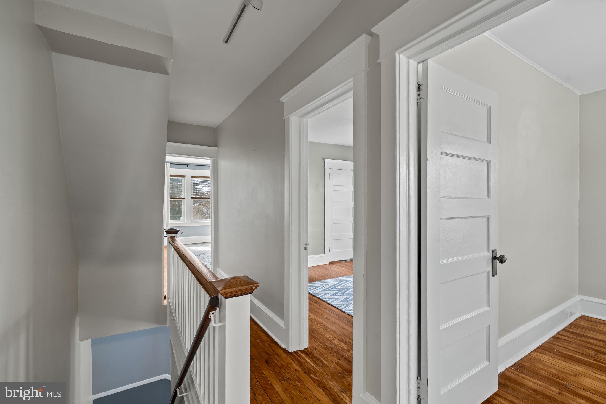 237 7th Avenue Haddon Heights, NJ 08035 - Photo 19 of 35 a view of a hallway with entryway and stairs