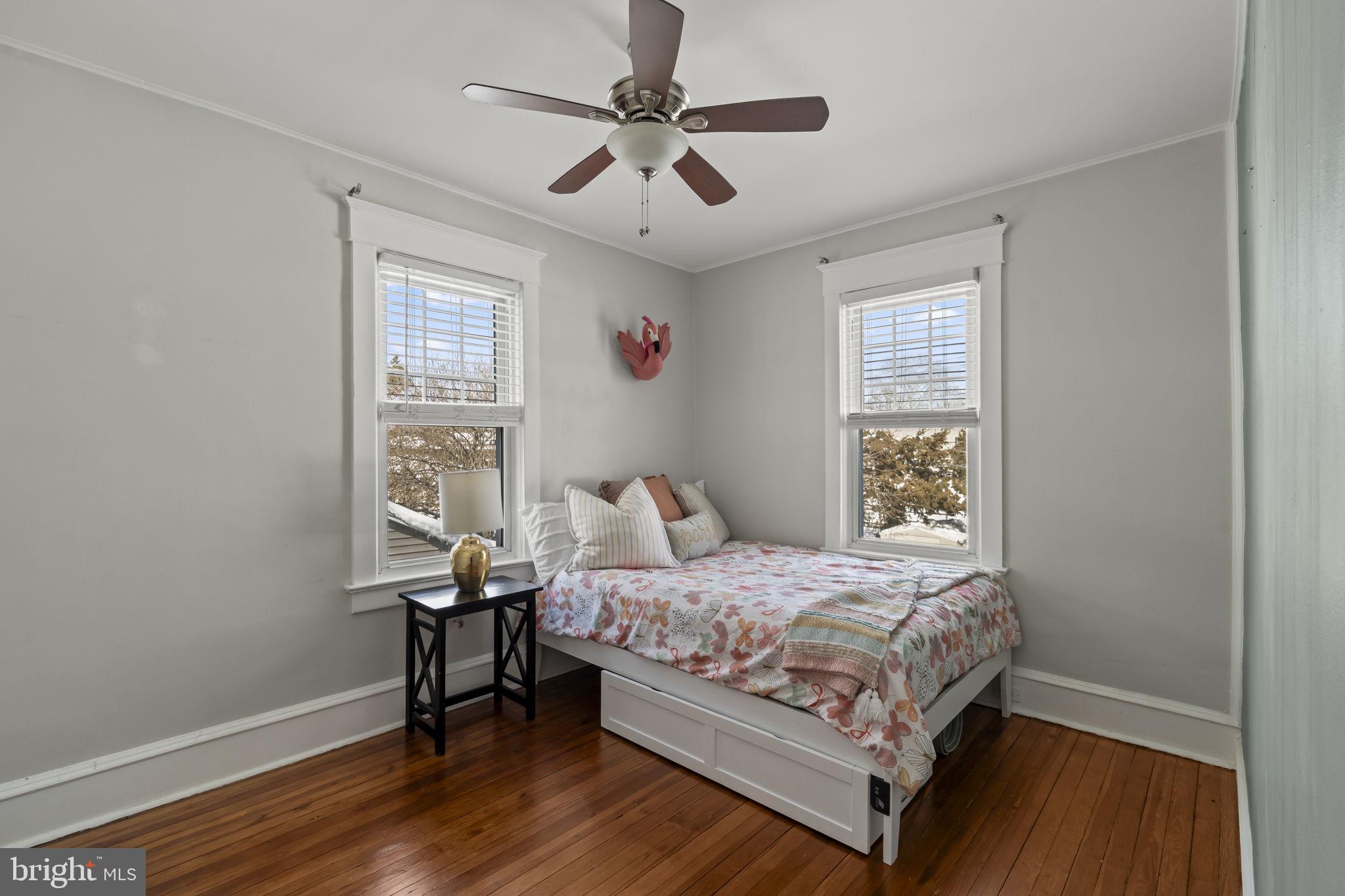 237 7th Avenue Haddon Heights, NJ 08035 - Photo 20 of 35 a bedroom with a bed and a window