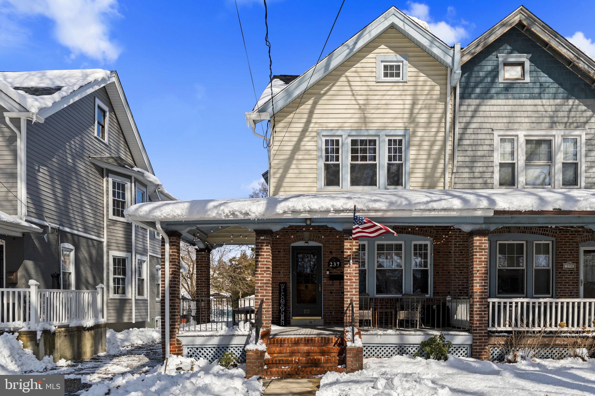 237 7th Avenue Haddon Heights, NJ 08035 - Photo 2 of 35 a view of a building with sitting area