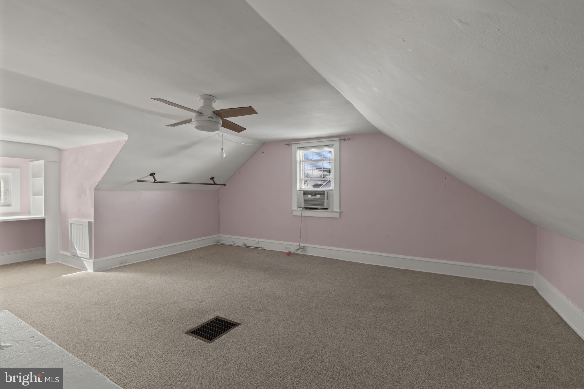 237 7th Avenue Haddon Heights, NJ 08035 - Photo 28 of 35 an empty room with a ceiling fan and window