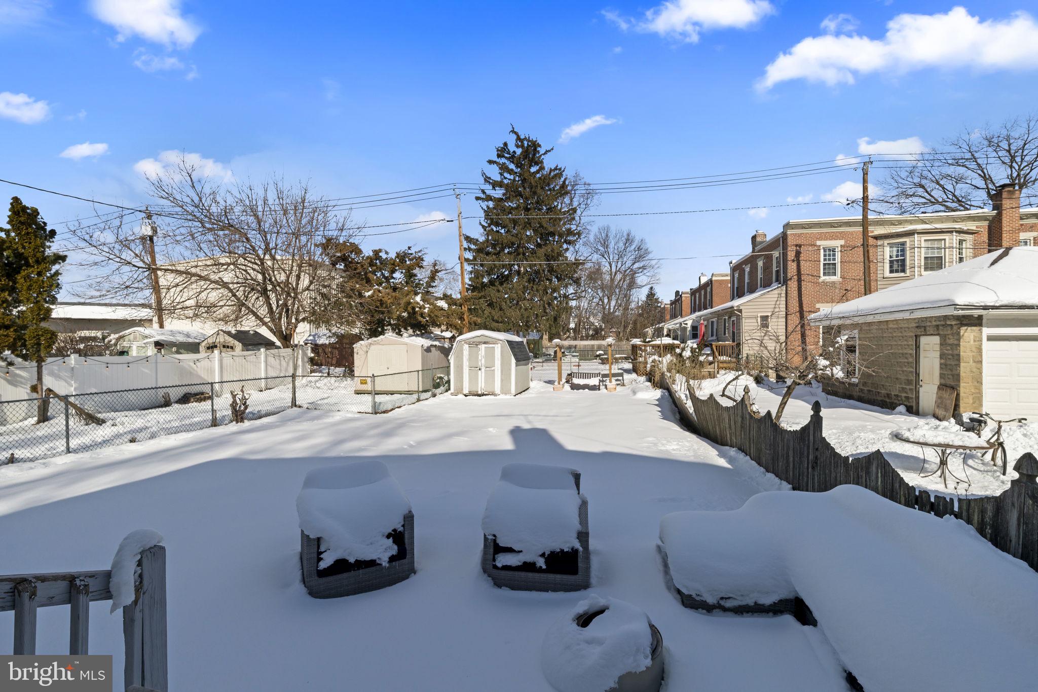 237 7th Avenue Haddon Heights, NJ 08035 - Photo 32 of 35 a view of outdoor space yard and patio
