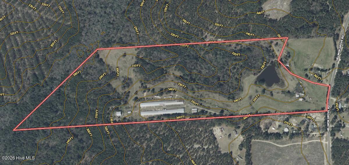 1474 Hillmon Grove Road Cameron, NC 28326 - Photo 56 of 56 Aeriel Topo Lines