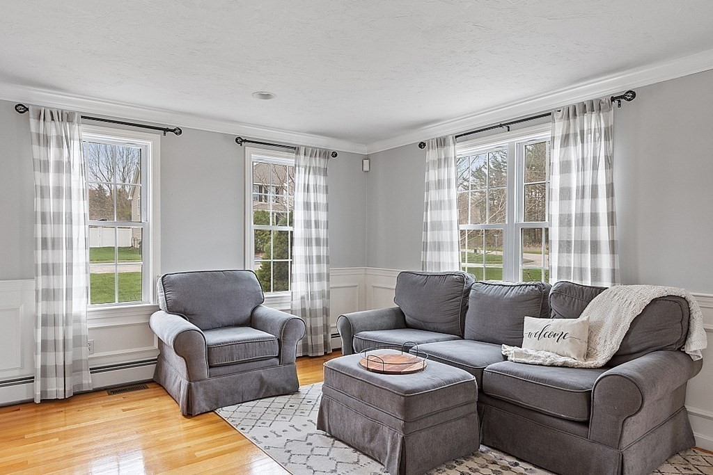 3 William Circle Rutland, MA 01543 - Photo 16 of 42 a living room with furniture and a large window
