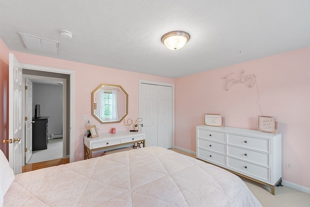 3 William Circle Rutland, MA 01543 - Photo 28 of 42 a bedroom with a bed and a dresser