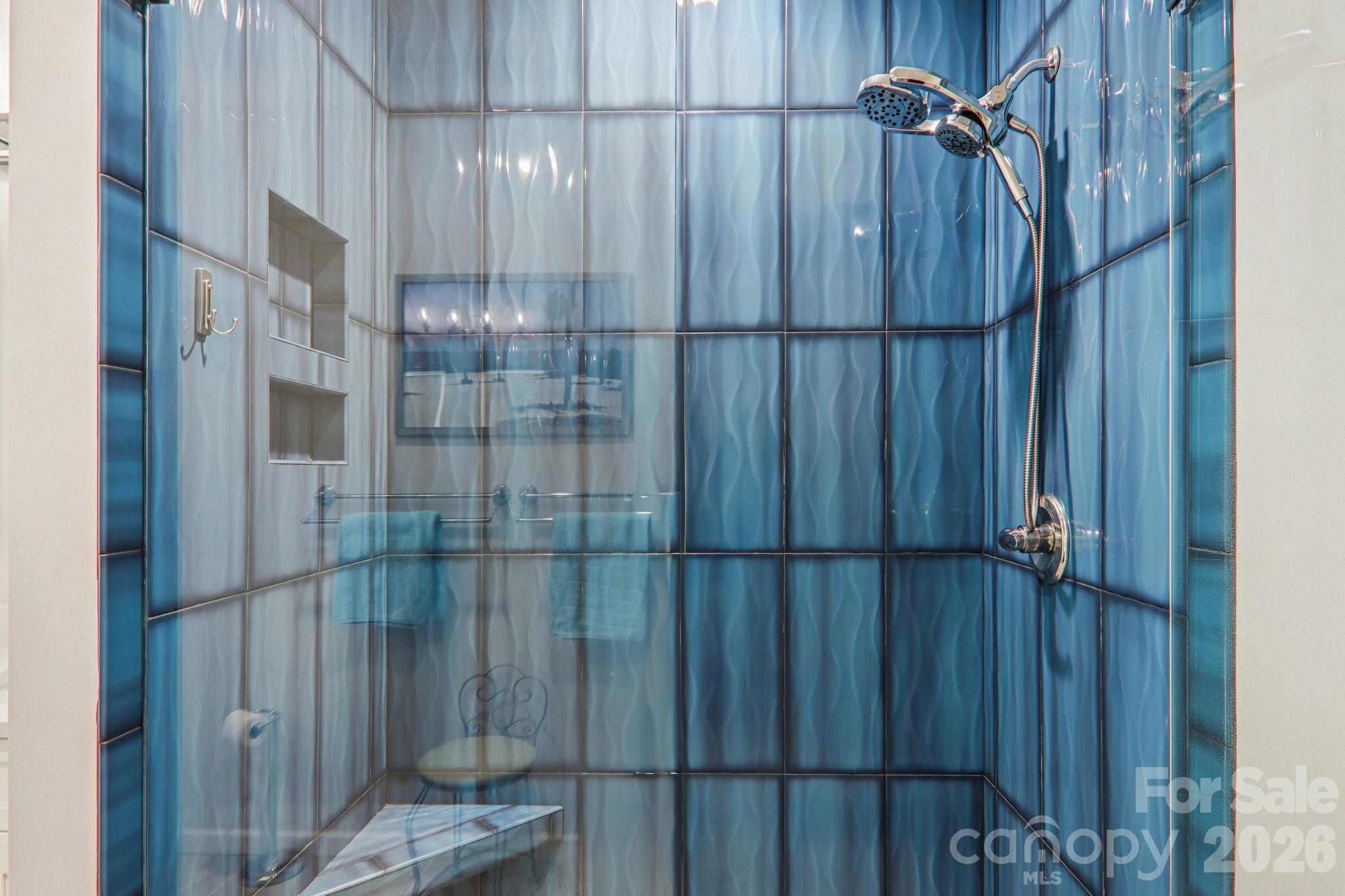 29 Saddle Top Road Flat Rock, NC 28731 - Photo 27 of 46 a bathroom with a shower