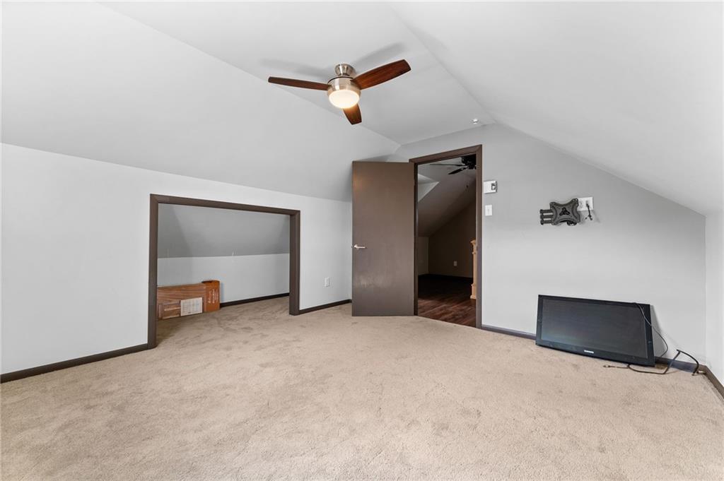 409 4th Street McDonald, PA 15057 - Photo 21 of 37 an empty room with closet and a ceiling fan