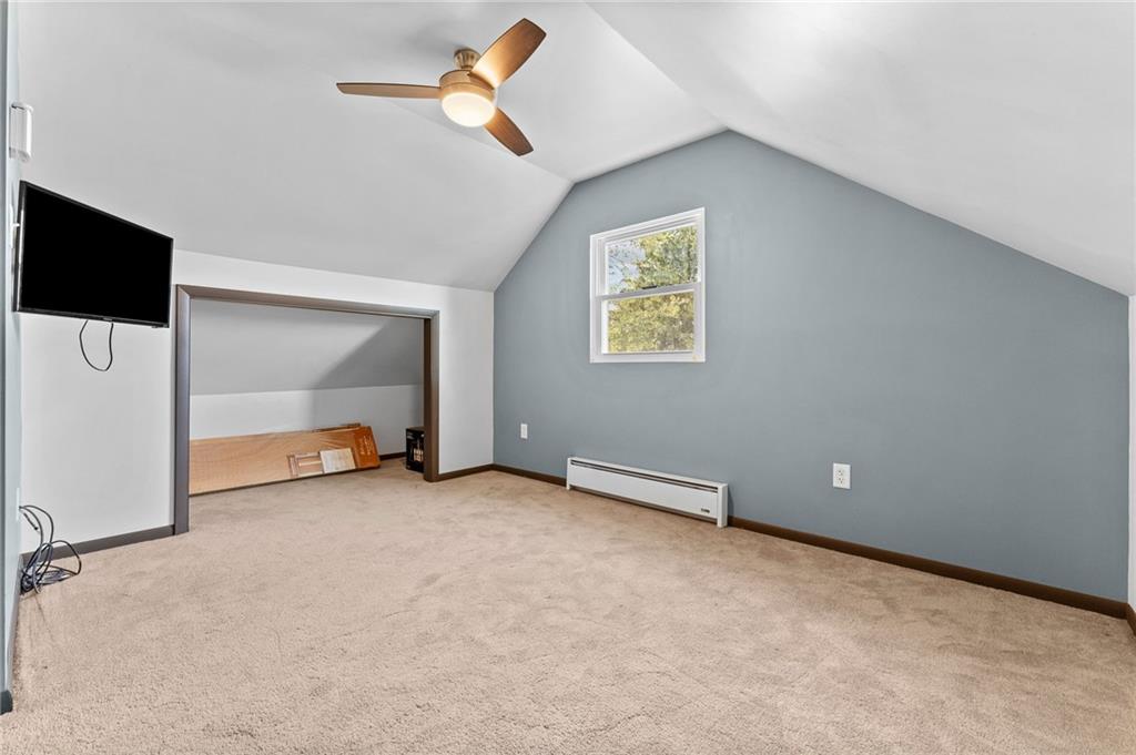409 4th Street McDonald, PA 15057 - Photo 23 of 37 an empty room with window and ceiling fan