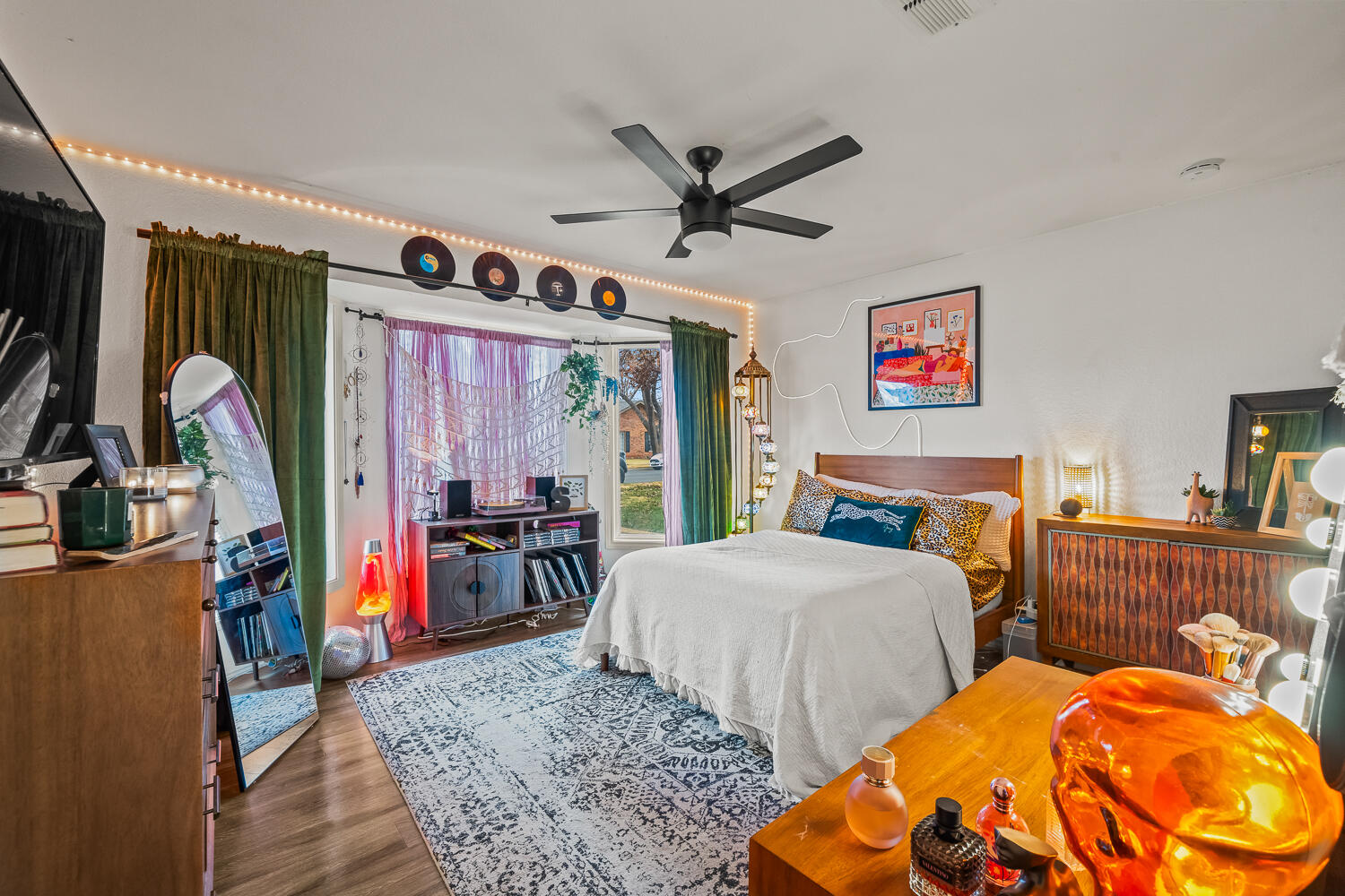 3410 94th Street Lubbock, TX 79423 - Photo 46 of 57 a bedroom with two beds and a window