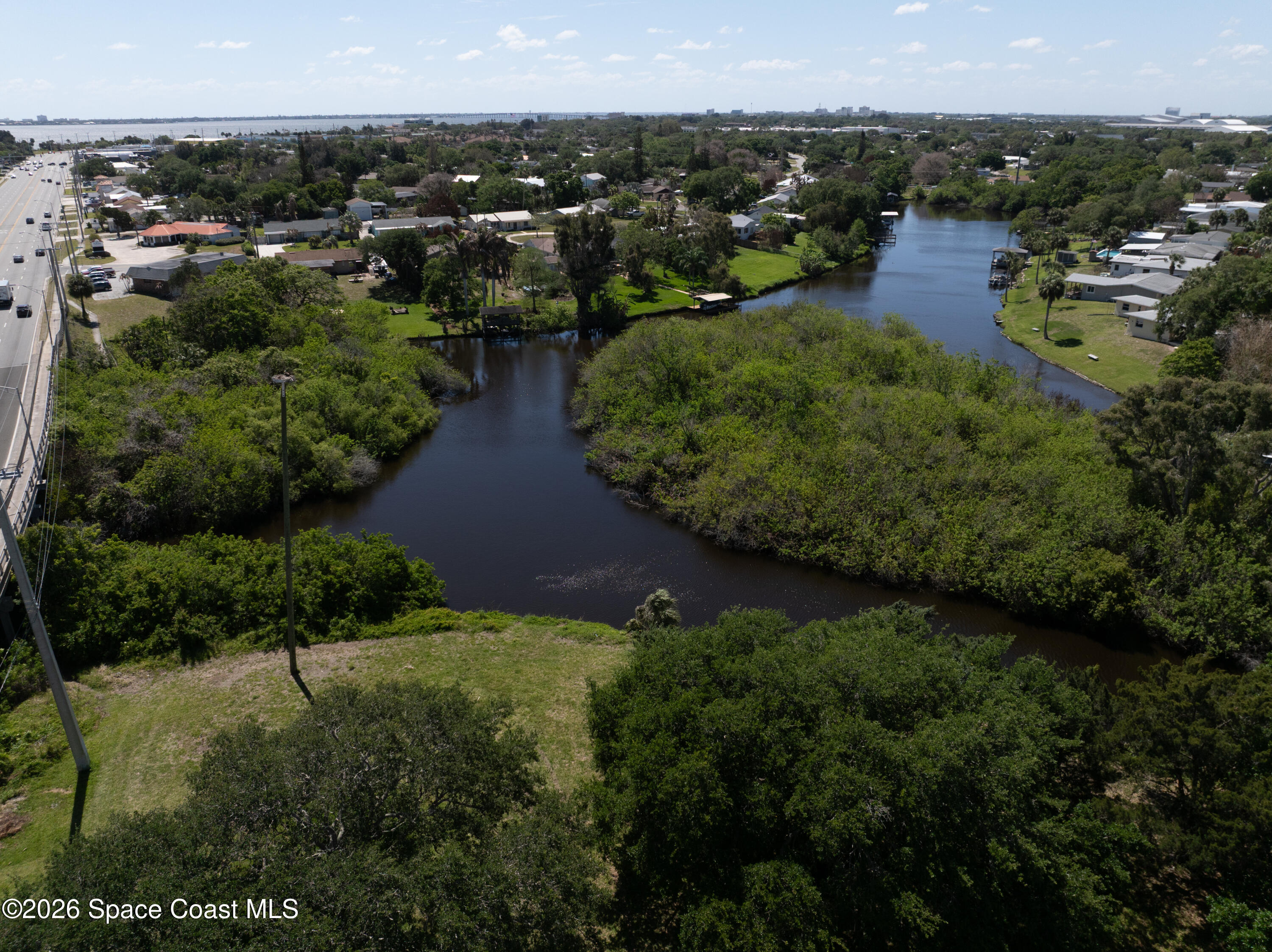 684 Rear N Harbor Drive Melbourne, FL 32935 - Photo 5 of 11 an aerial view of multiple house