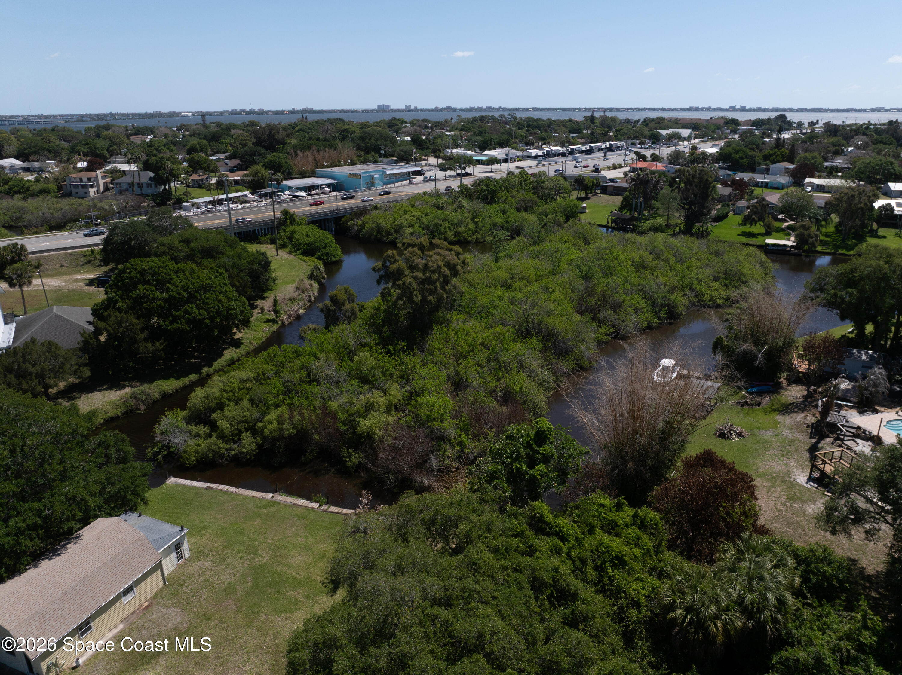 684 Rear N Harbor Drive Melbourne, FL 32935 - Photo 8 of 11 an aerial view of multiple house