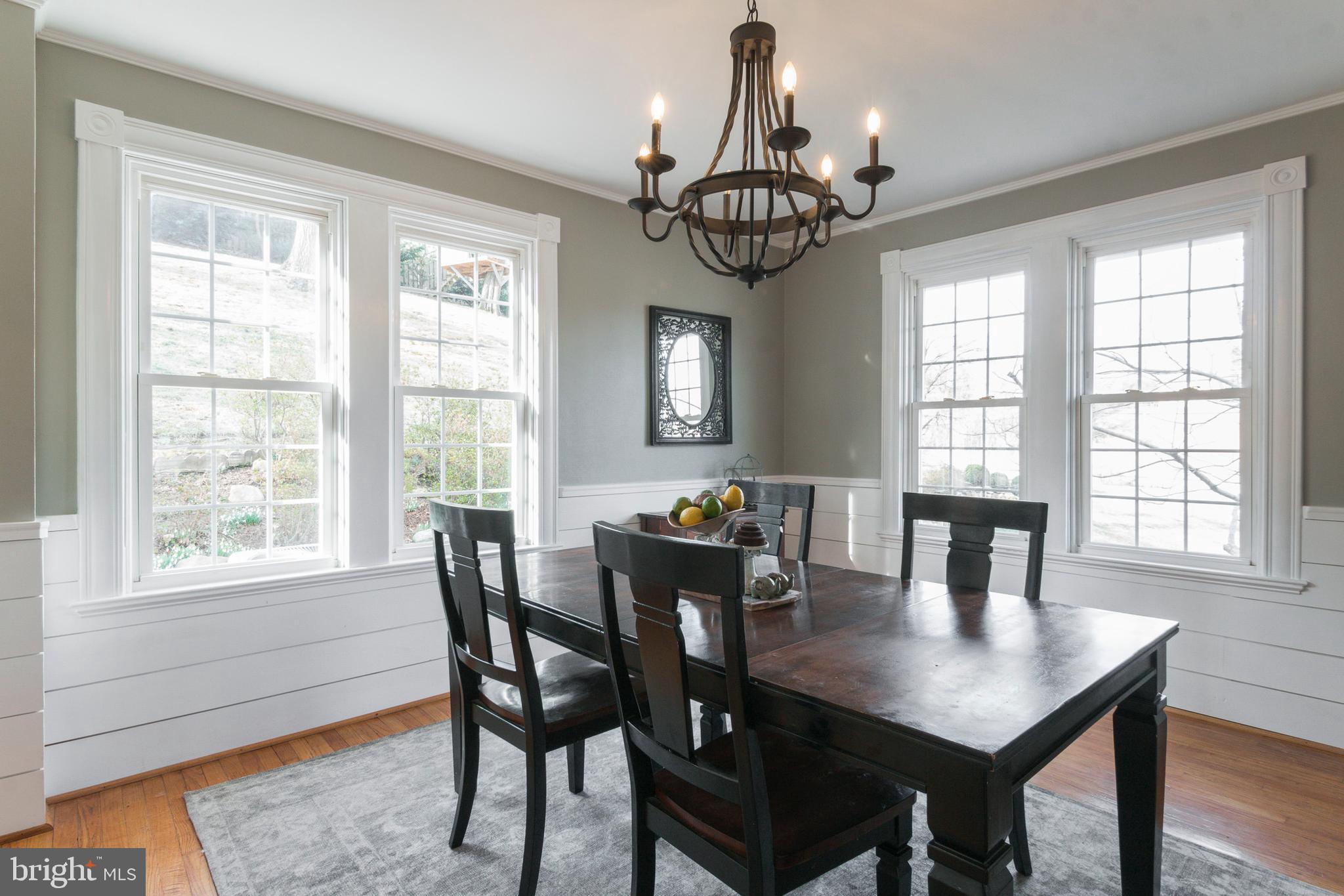 205 Laurel Road Linthicum Heights, MD 21090 - Photo 23 of 48 Dining area with gorgeous architectural detail