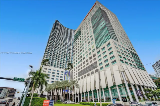 a front view of a building