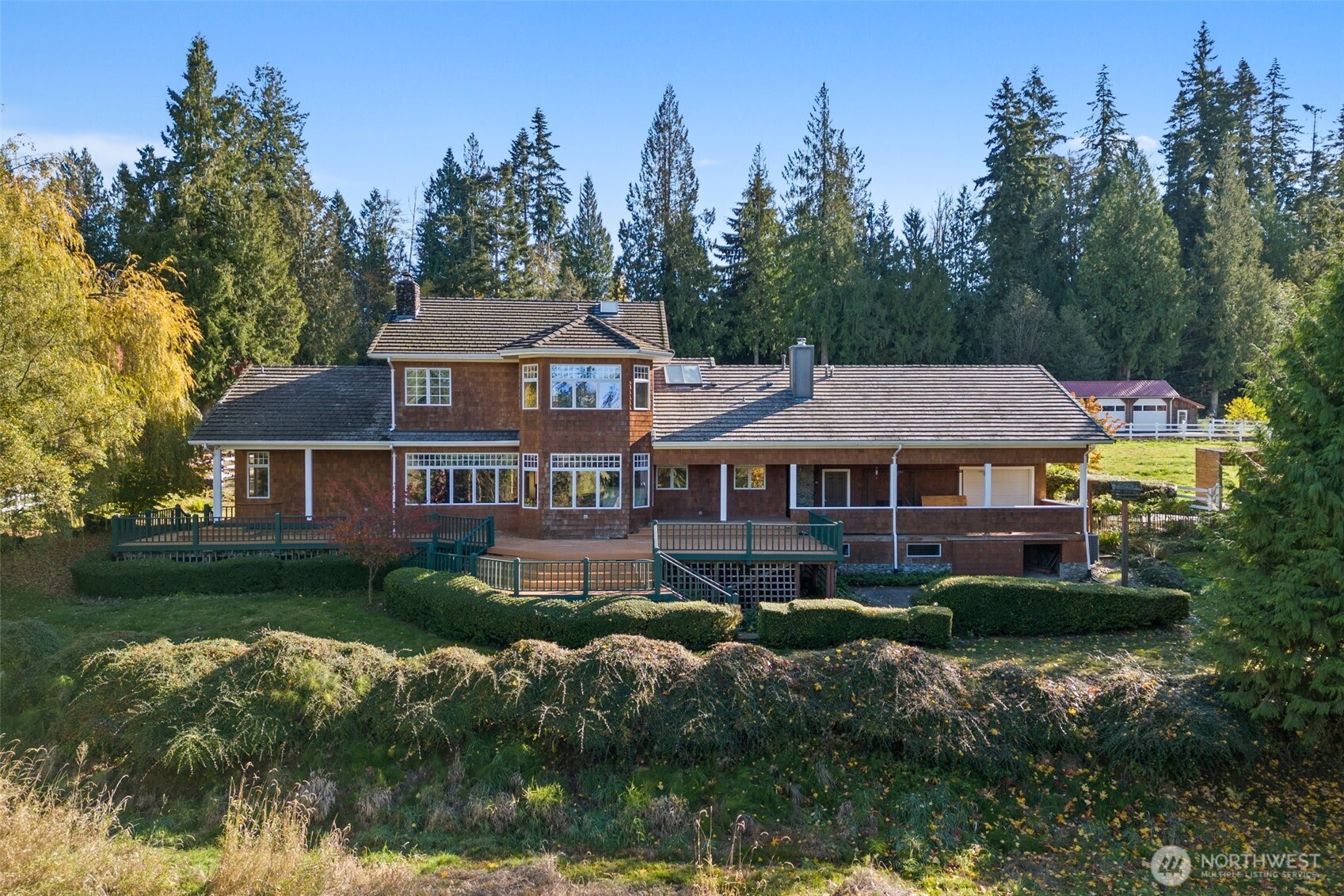 153 A Walhaupt Road Onalaska, WA 98570 - Photo 28 of 38 a front view of a house with yard and green space
