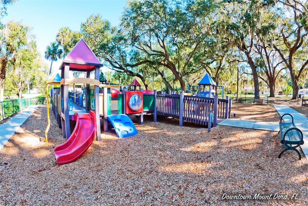 320 North Rhodes Street Mount Dora, FL 32757 - Photo 19 of 33 a view of outdoor space with garden and entertaining space