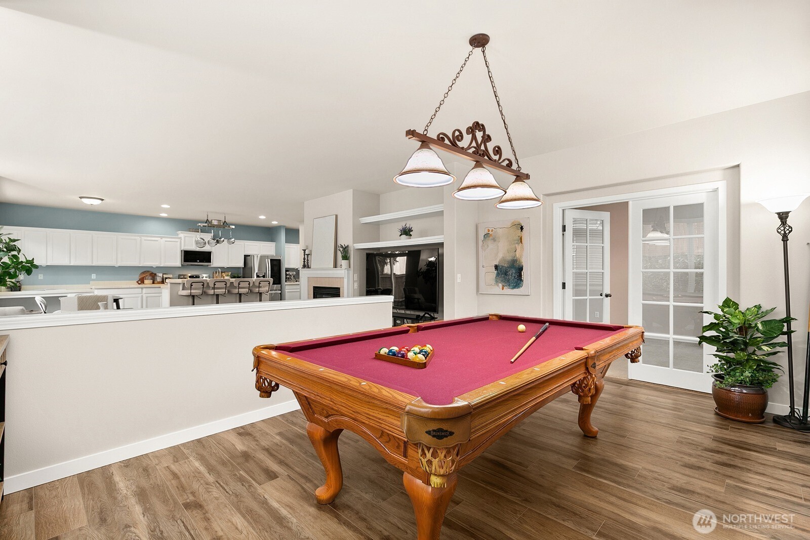 550 Pasco Place Northeast Renton, WA 98059 - Photo 15 of 32 a room with pool table and windows