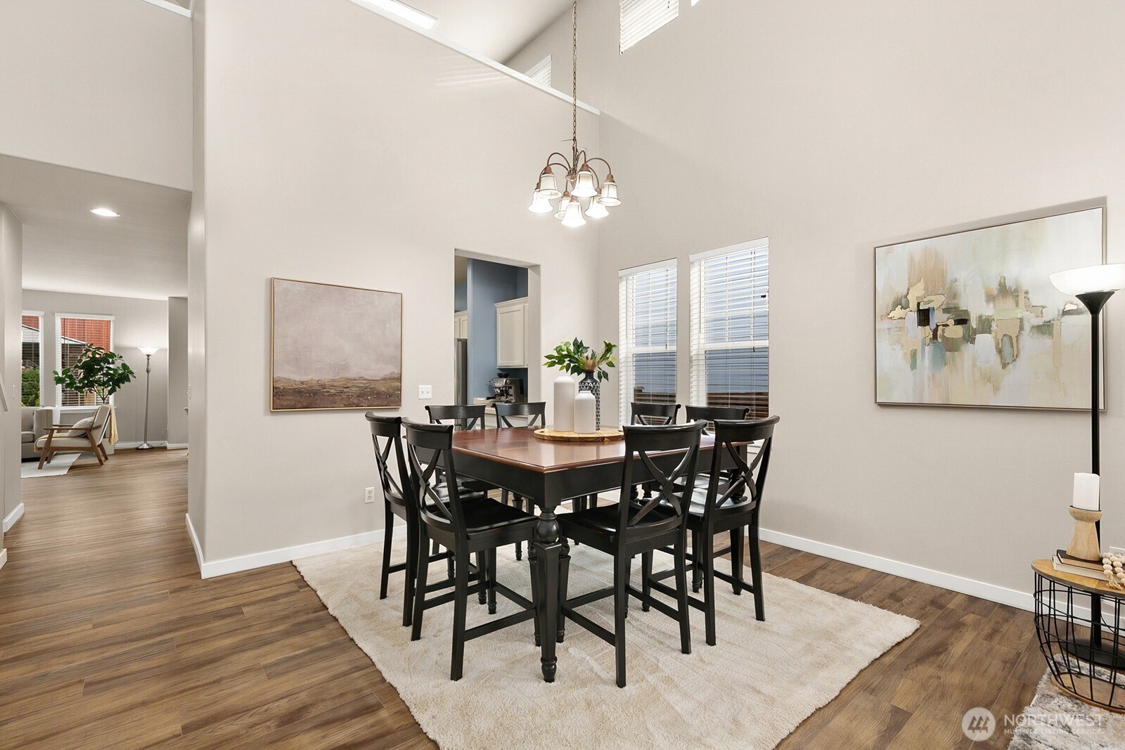 550 Pasco Place Northeast Renton, WA 98059 - Photo 6 of 32 a view of a dining room with furniture and wooden floor