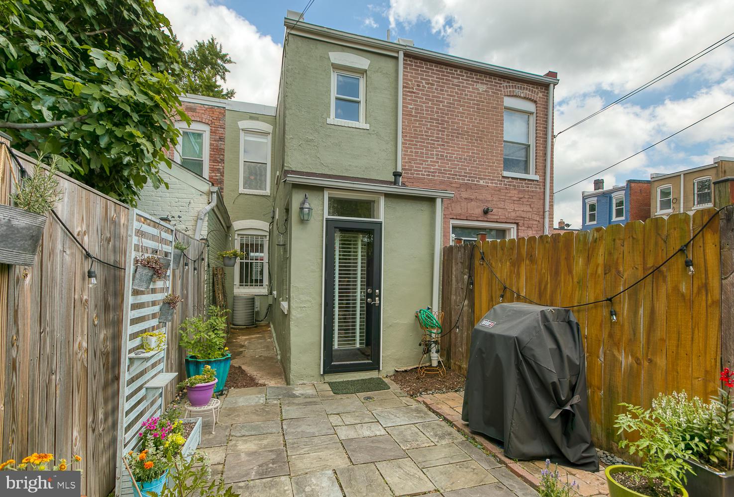 602 14th Place Northeast Washington, DC 20002 - Photo 32 of 40 Spacious fenced rear patio!