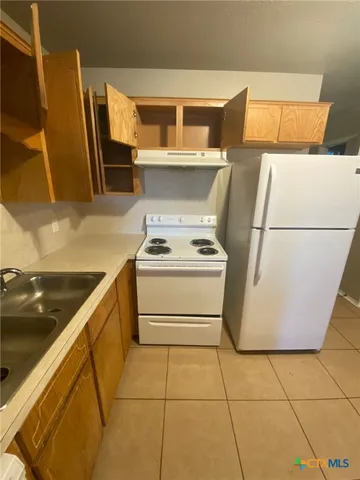 a backyard of a house