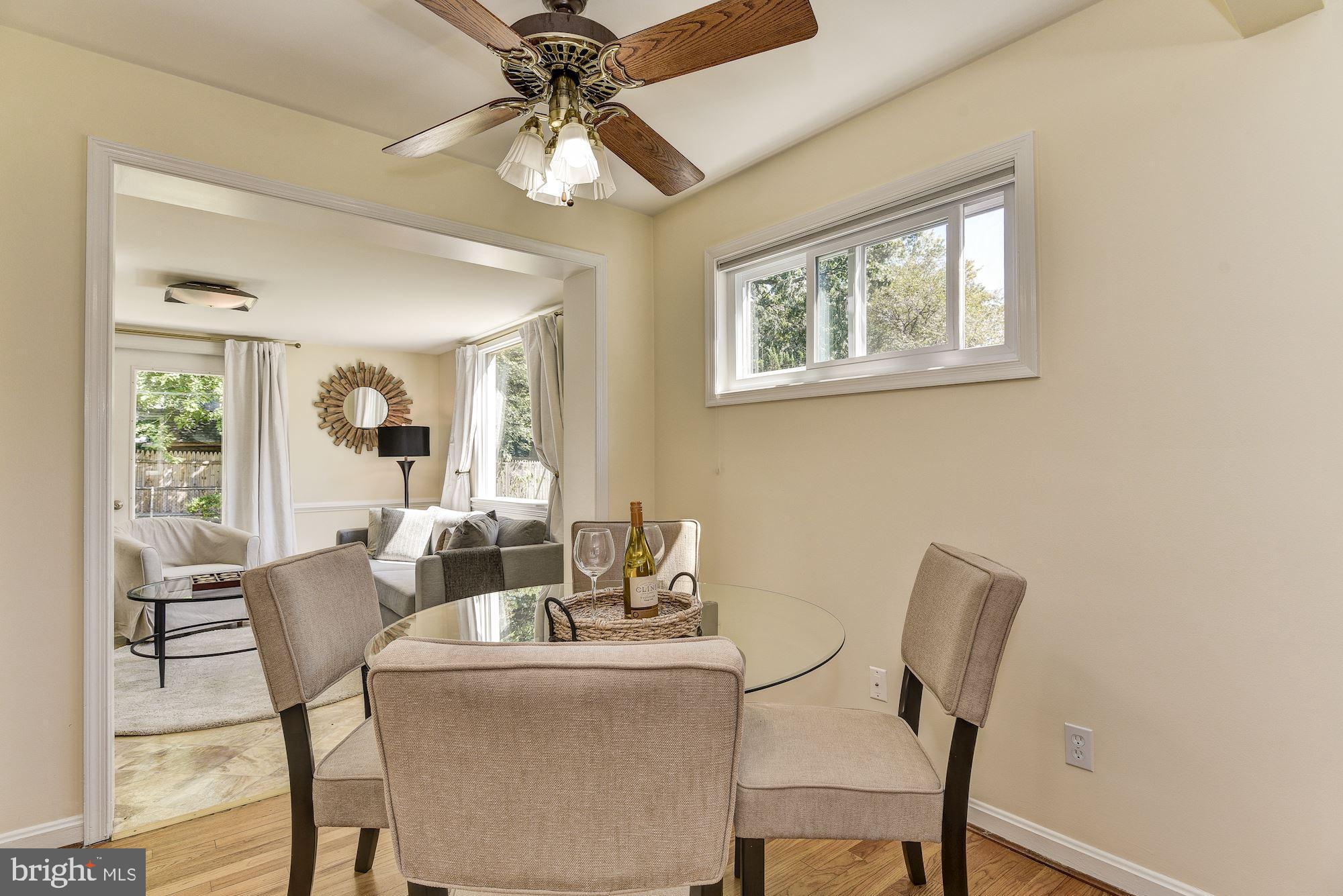 1609 Sanford Road Silver Spring, MD 20902 - Photo 8 of 38 Dining room flows into family room.