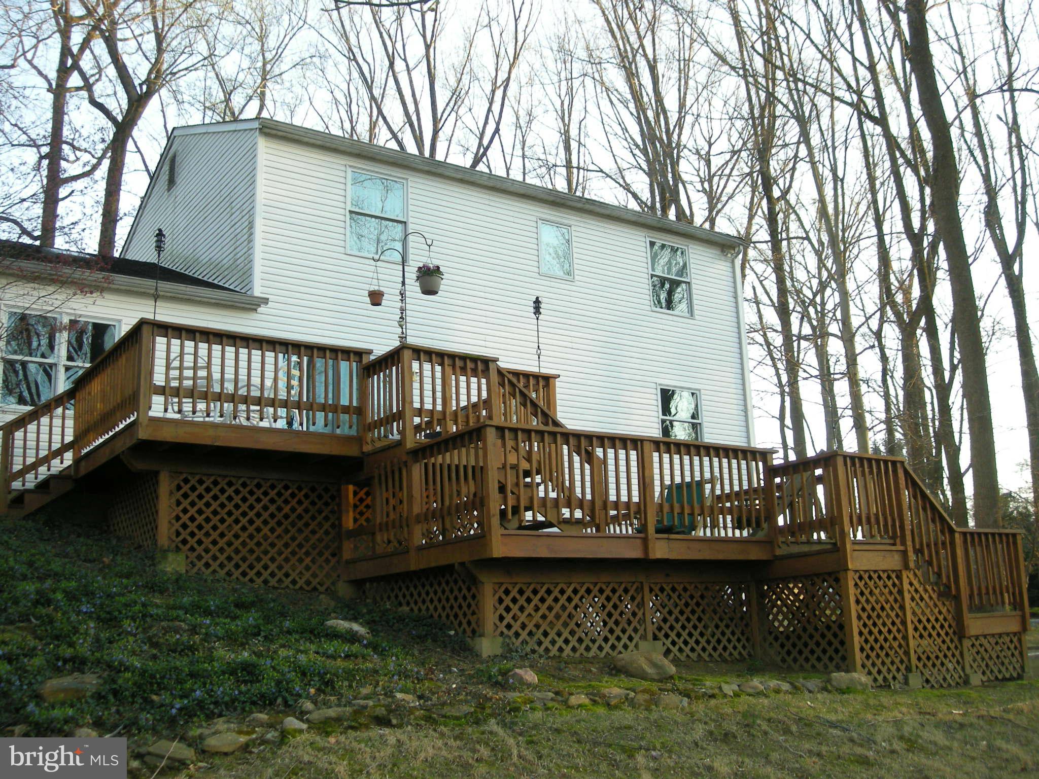11911 Bluestone Road Kingsville, MD 21087 - Photo 4 of 30 Exterior (Rear) and Multi-Level Deck