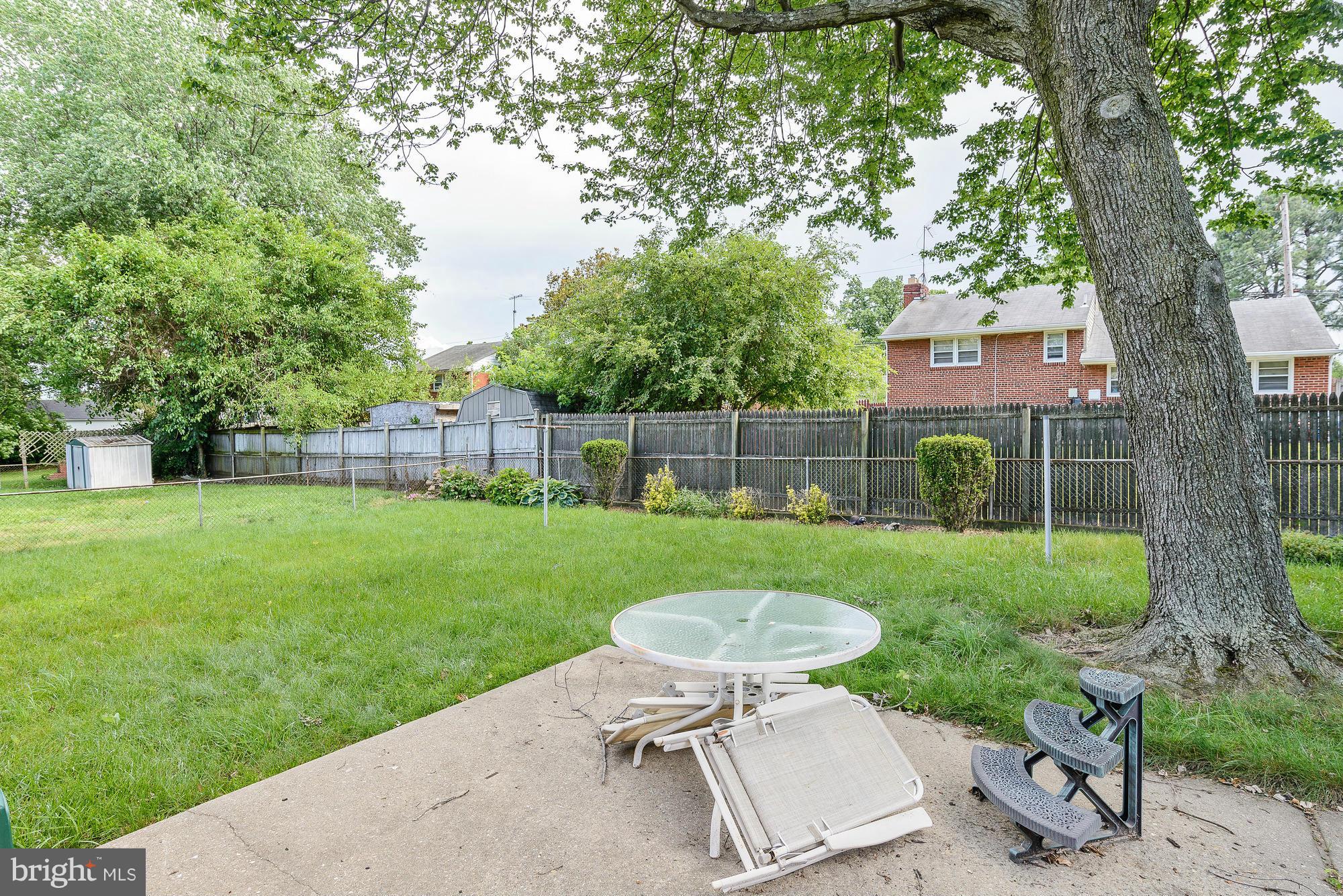 1307 Ray Road Hyattsville, MD 20782 - Photo 11 of 12 Backyard