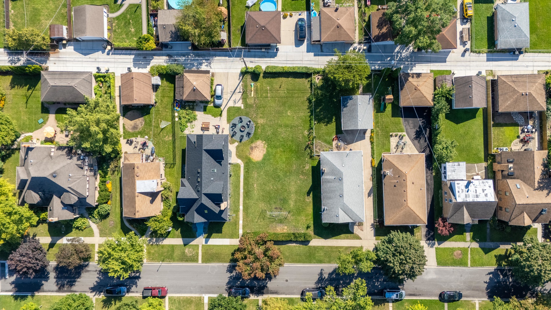 8041 North Merrill Street Niles, IL 60714 - Photo 9 of 10 an aerial view of multiple house