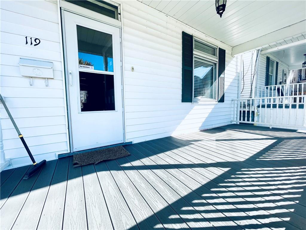 119 East Coffee Street Uniontown, PA 15401 - Photo 3 of 25 a view of a balcony with wooden floor
