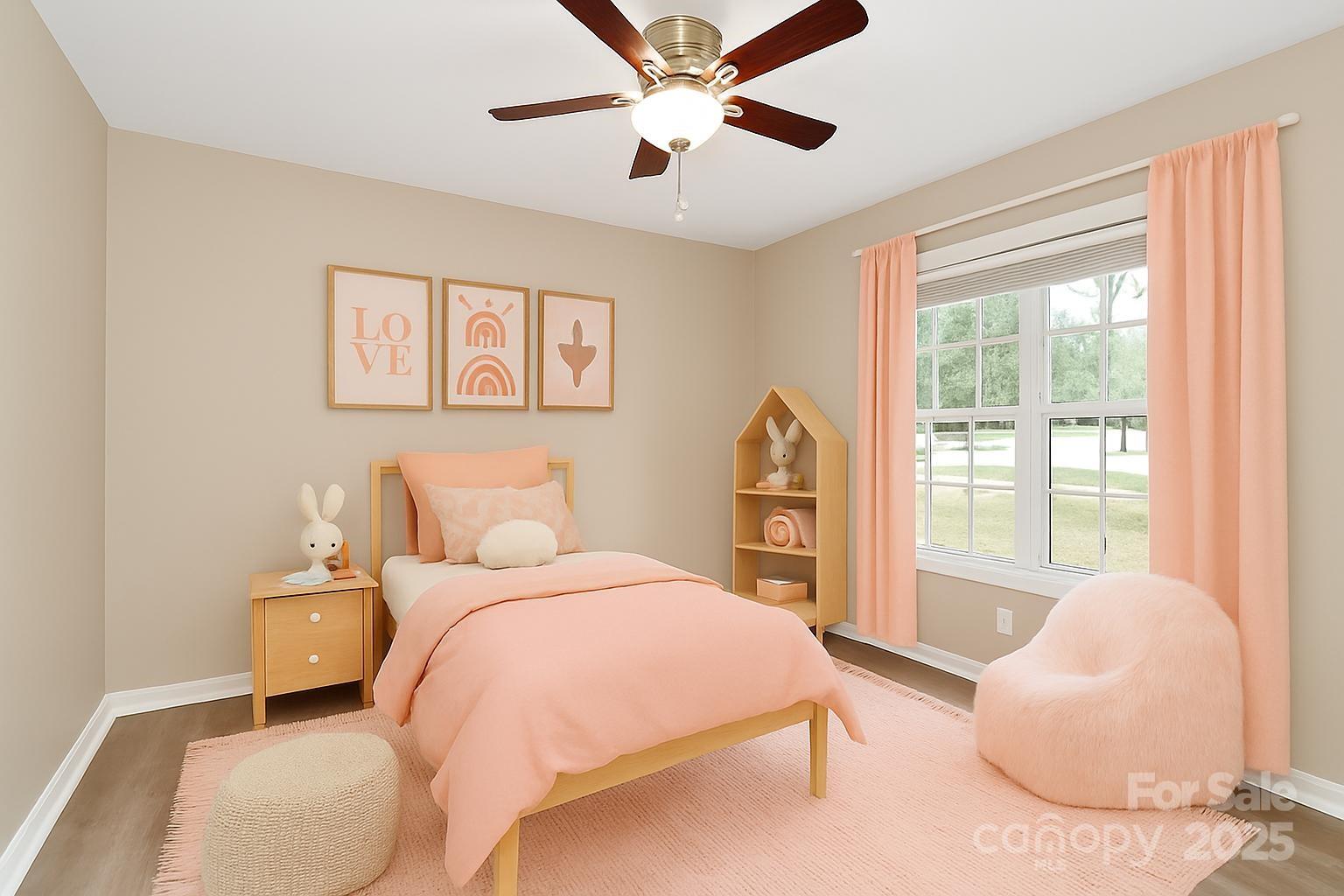 103 Wellspring Drive Fort Mill, SC 29715 - Photo 31 of 36 a bedroom with a bed and a large window